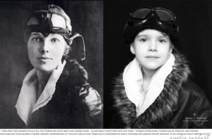 Amelia Earhart costume